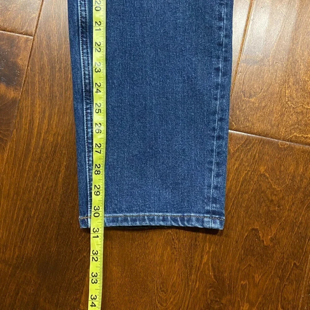 Everlane Uniform Medium Wash Denim Blue Jeans Straight Leg Organic Men's 32 x 30